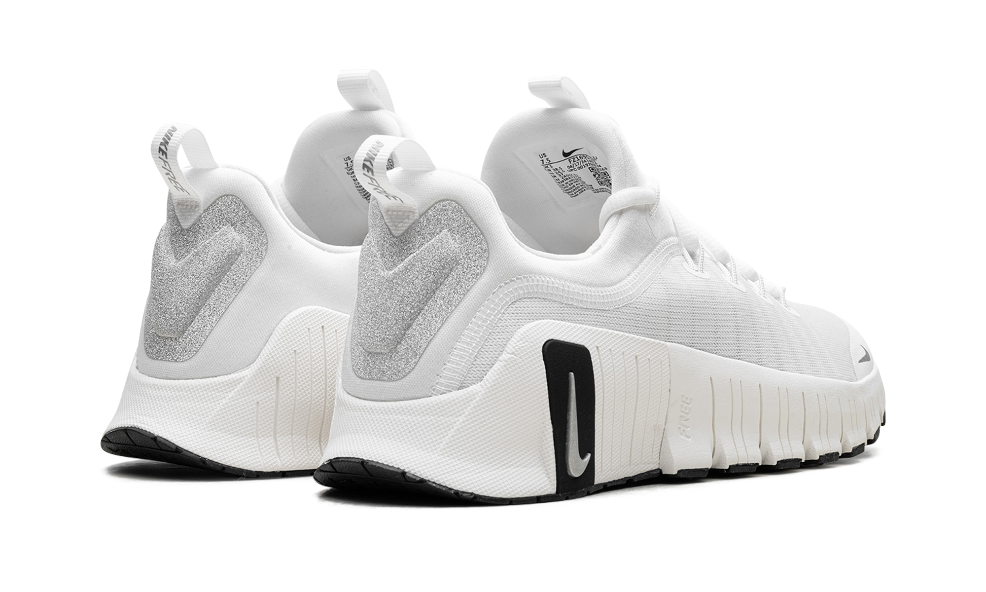 Free Metcon 6 Premium WMNS"Summit White Sail Black Metallic Silver" FZ1695 101