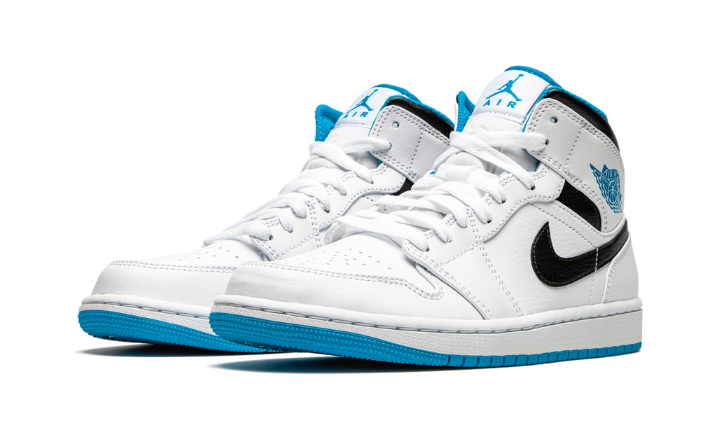 1 Mid "White / Laser Blue" 554724 141