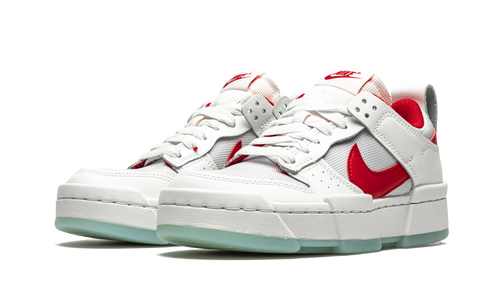 DUNK LO DISRUPT WMNS"Summit White/ Gym Red" CK6654 101