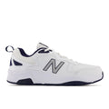 Men's MX857v3 in White with Navy and Rain Cloud