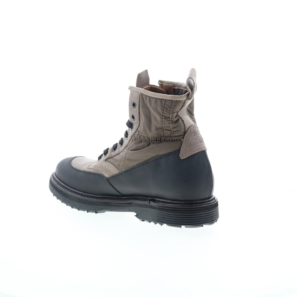 Rupert Mens Gray Synthetic Lace Up Casual Dress Boots