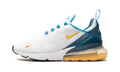 Air Max 270 "White Industrial Blue Citron Pulse" FJ4000 100