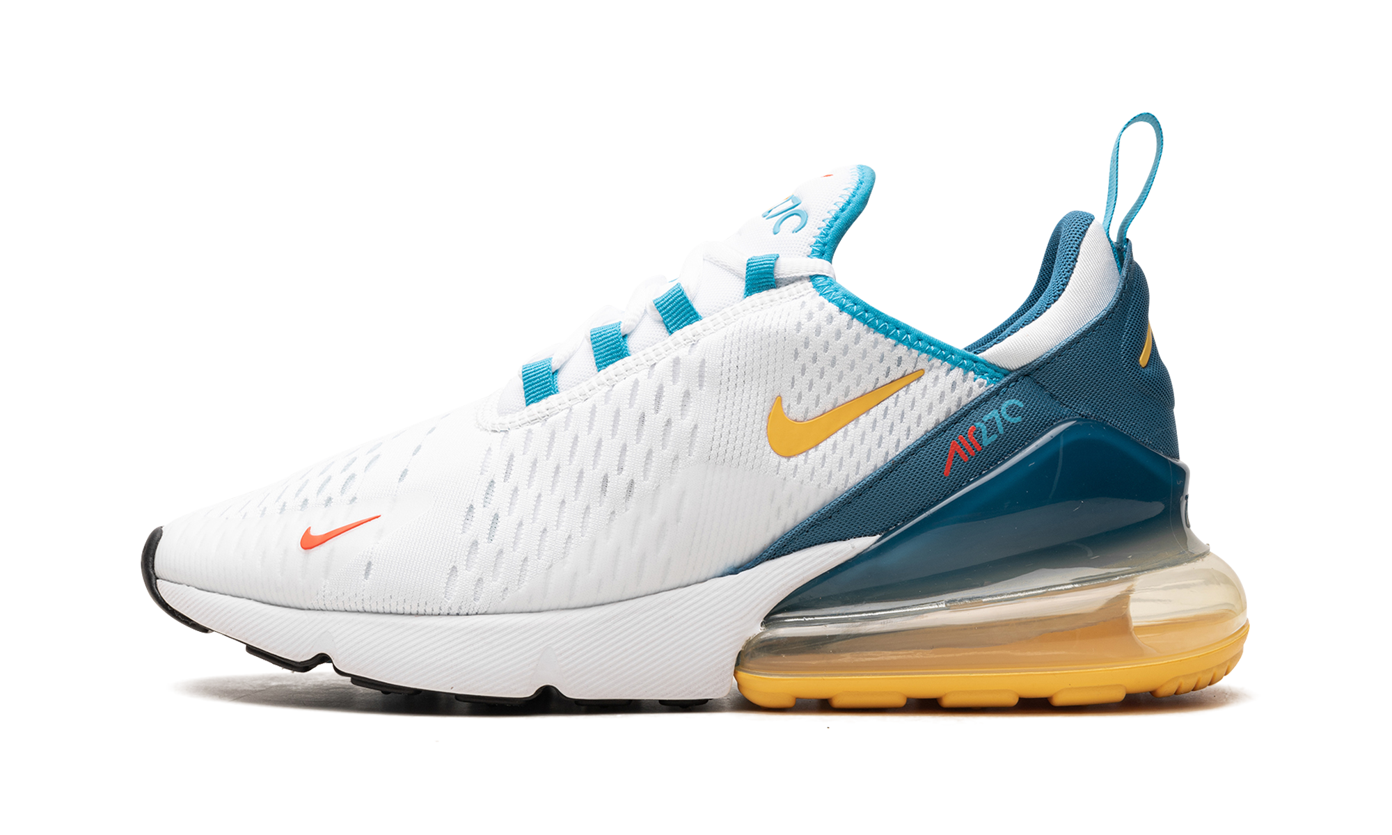 Air Max 270 "White Industrial Blue Citron Pulse" FJ4000 100
