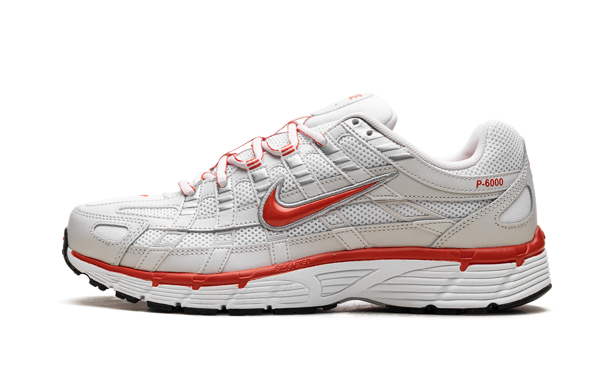 P-6000 Wmns"White Platinum Tint Black Picante Red" BV1021 107