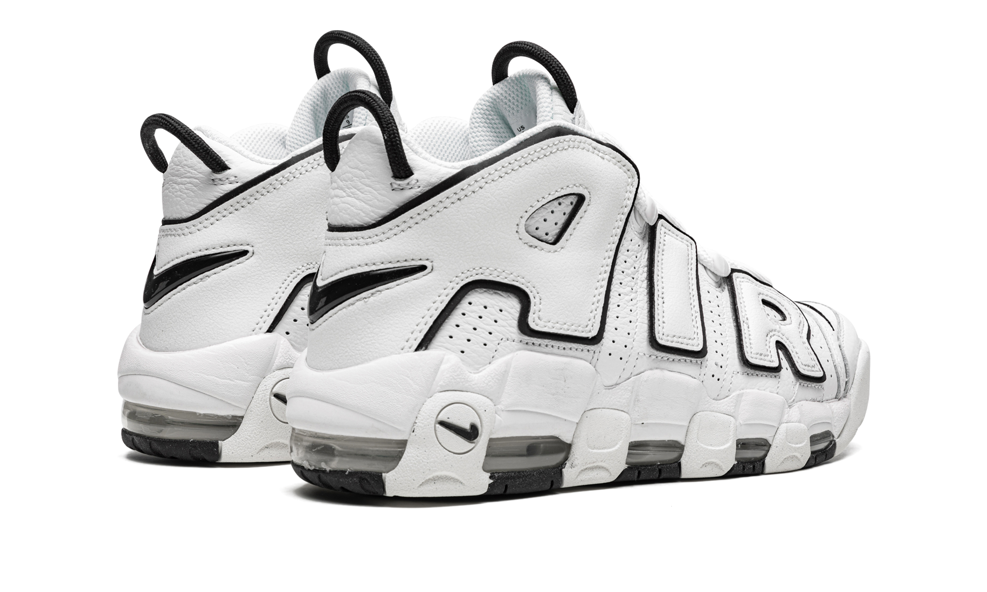 AIR MORE UPTEMPO MNS WMNS"White/ Black" DO6718 100