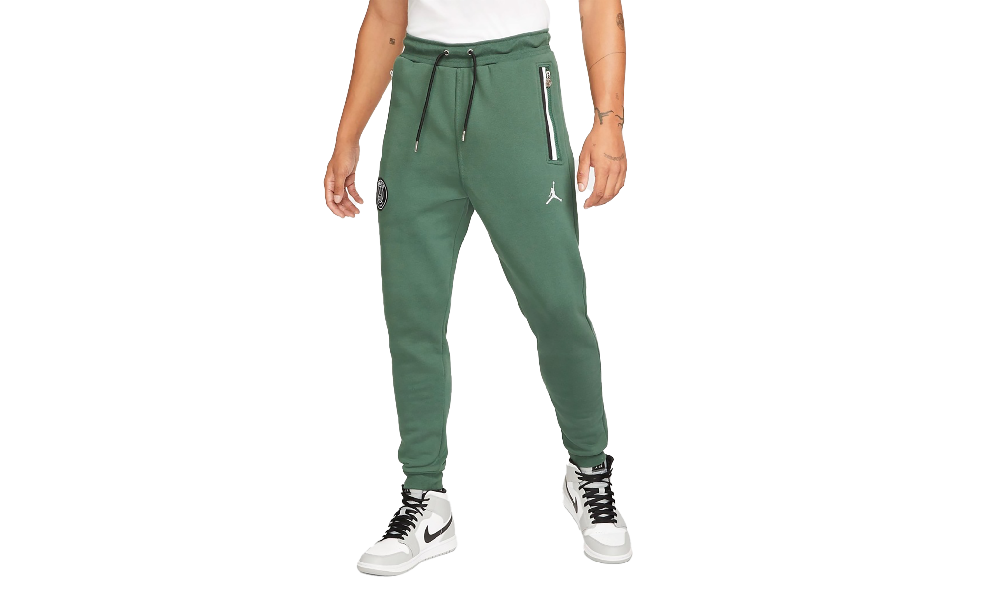 X PSG Paris Saint German Statement Fleece Pants "Green'" DB6504 333