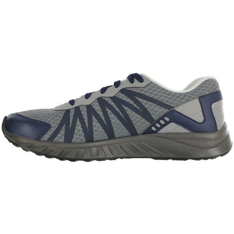 Men's Pursuit Lace Up Sneaker in Gray/Navy