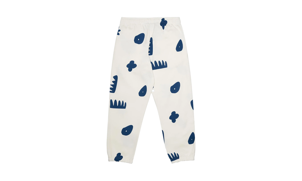 Artist Series By Mia Lee Fleece Pants "MIA LEE WHITE ROYAL" DV2008-133