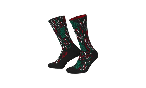 x Nina Chanel Abney Crew Socks "Black" DH5483 010