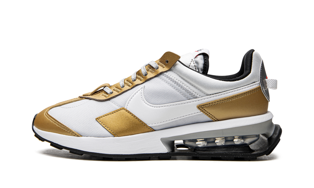 AIR MAX PRE DAY SE MNS WMNS"Pure Platinum/ Metallic Gold" DJ6210 001