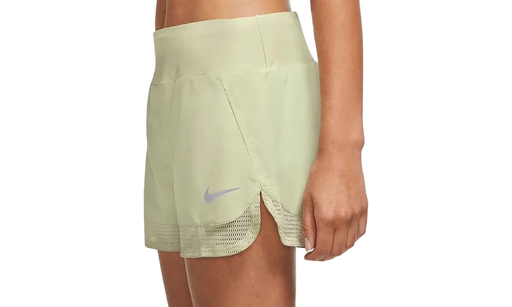 DRI-FIT RUNNING LINED SHORTS MESH HEM WMNS"Olive" DM7737 371