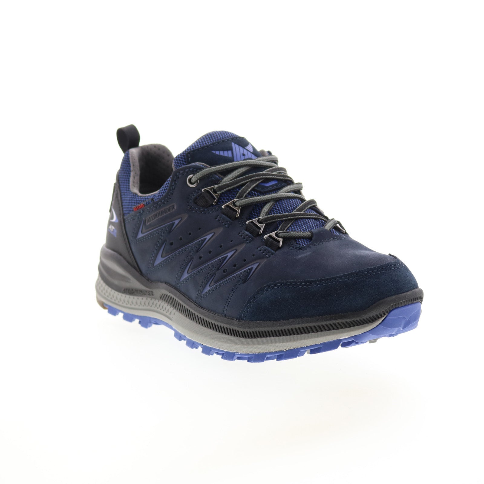 Allrounder by Mephisto Rake Off Tex Mens Blue Lifestyle Sneakers Shoes