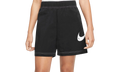 SWOOSH HIGH WAISTED LOOSE SHORTS WMNS"Black" DM6752 010
