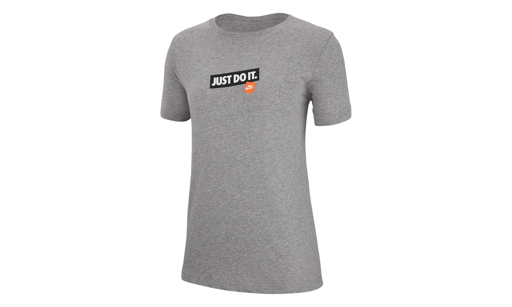 NSW Just Do It T Shirt WMNS"Grey" AR3894 063