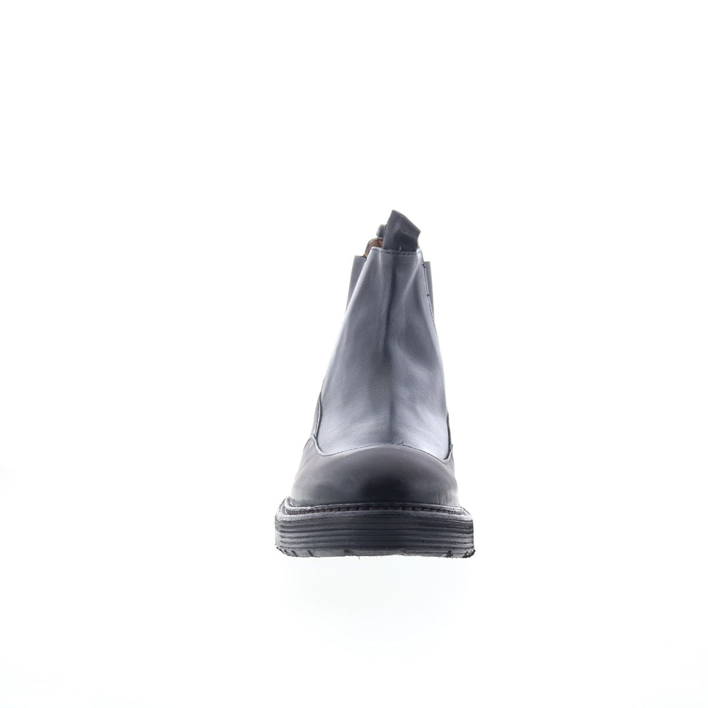 Ronny Mens Black Synthetic Slip On Chelsea Boots