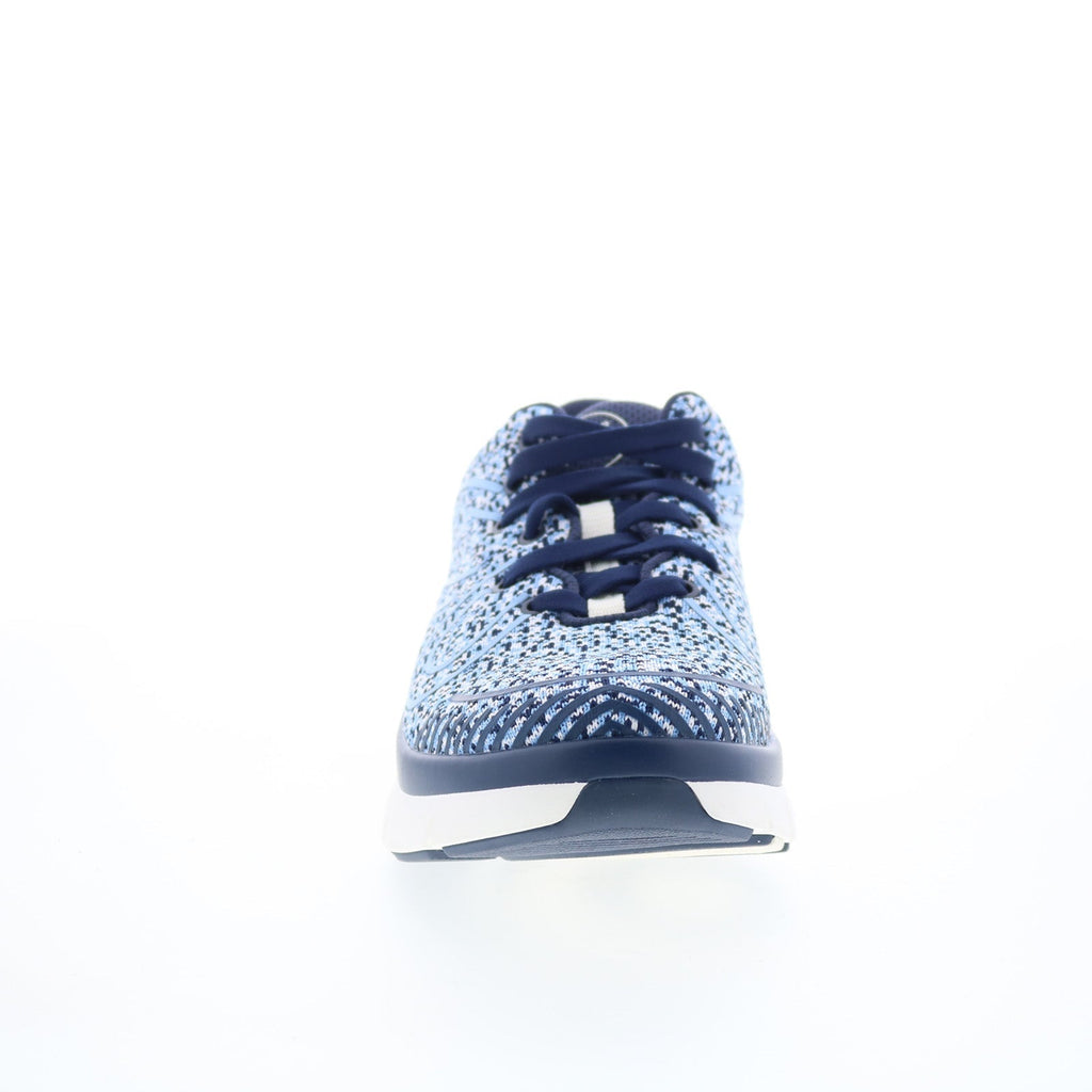 Alegria Roll On RRR2-7621 Womens Blue Wide Canvas Lifetsyle Sneakers Shoes
