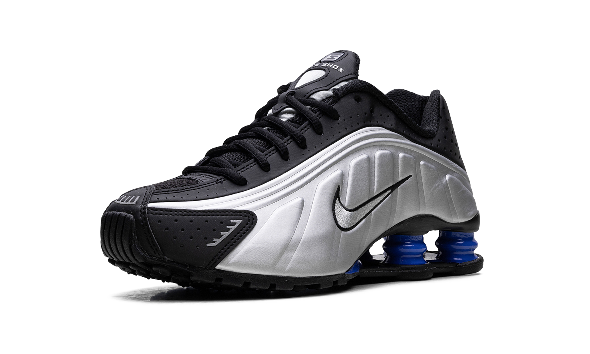 Shox R4 WMNS"Metallic Silver Black Racer Blue" AR3565 006