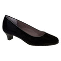 Women's Elaine Kitten Heel in Black Patent