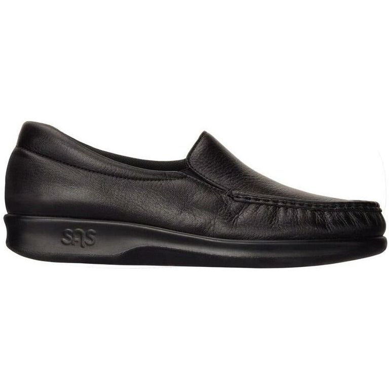 Women's Twin Slip On Loafer in Black