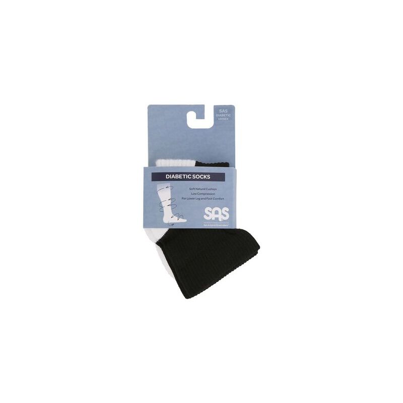Diabetic QTR Crew Socks