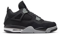 4 Retro SE Black Canvas