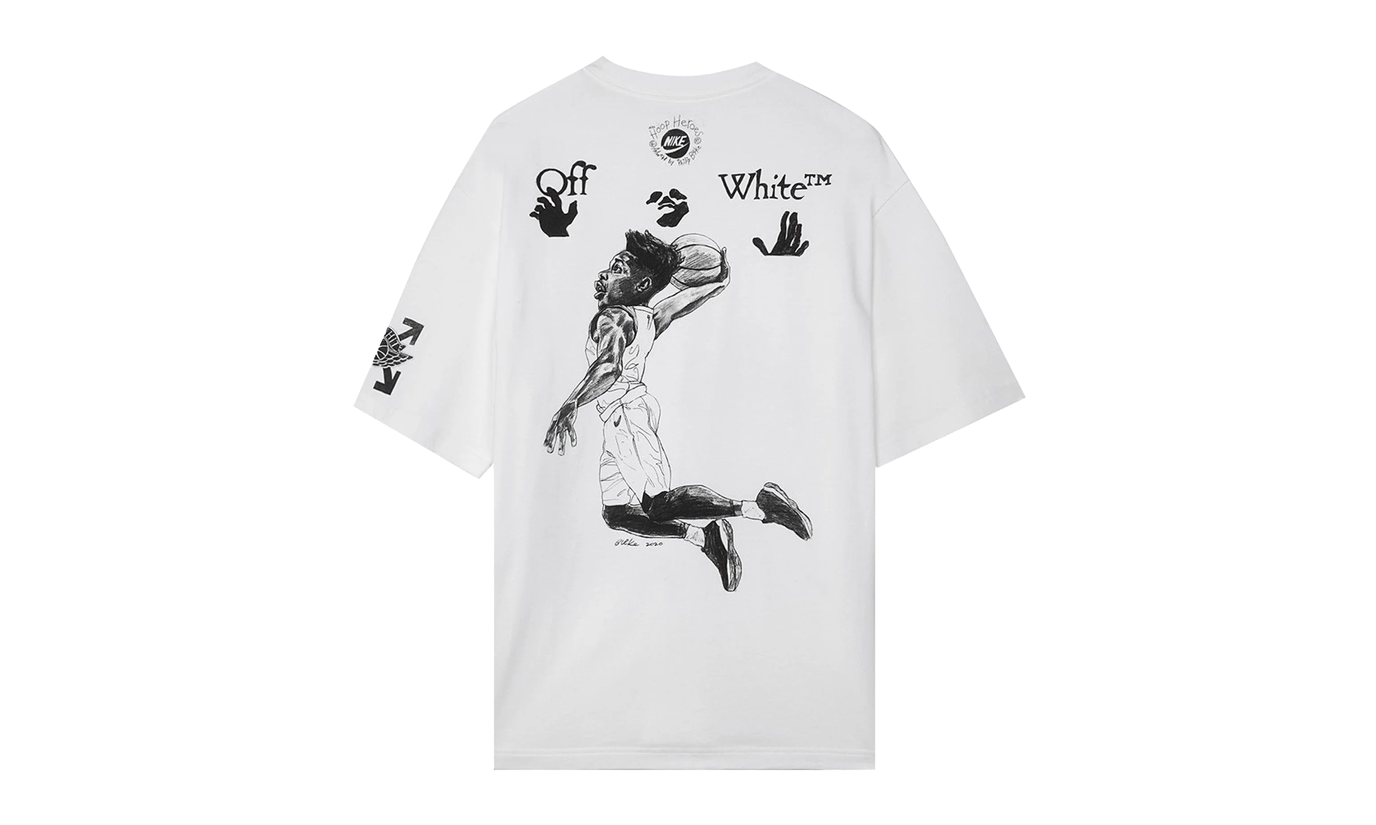 T-Shirt "Off-White - White" DB4300 100