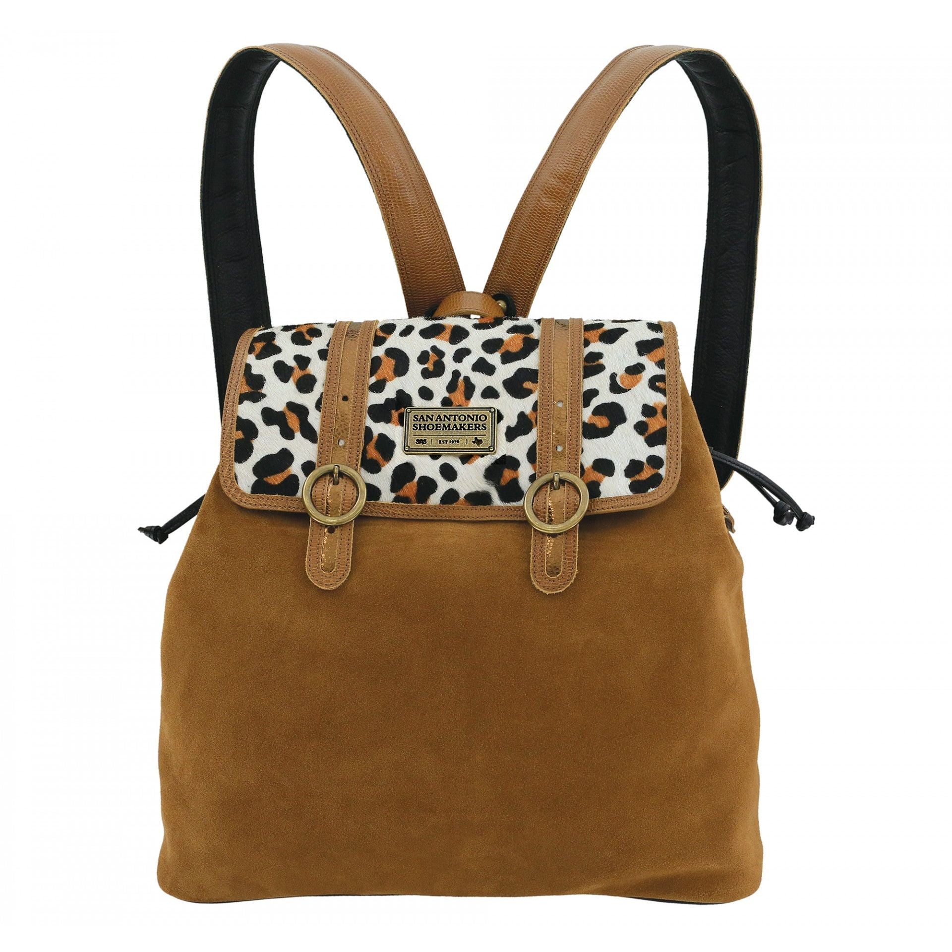 Seight Backpack Handbag in Turbinado Leo