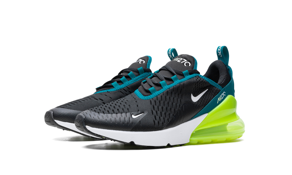 Air Max 270 GS "Black Bright Spruce Volt" 943345 026