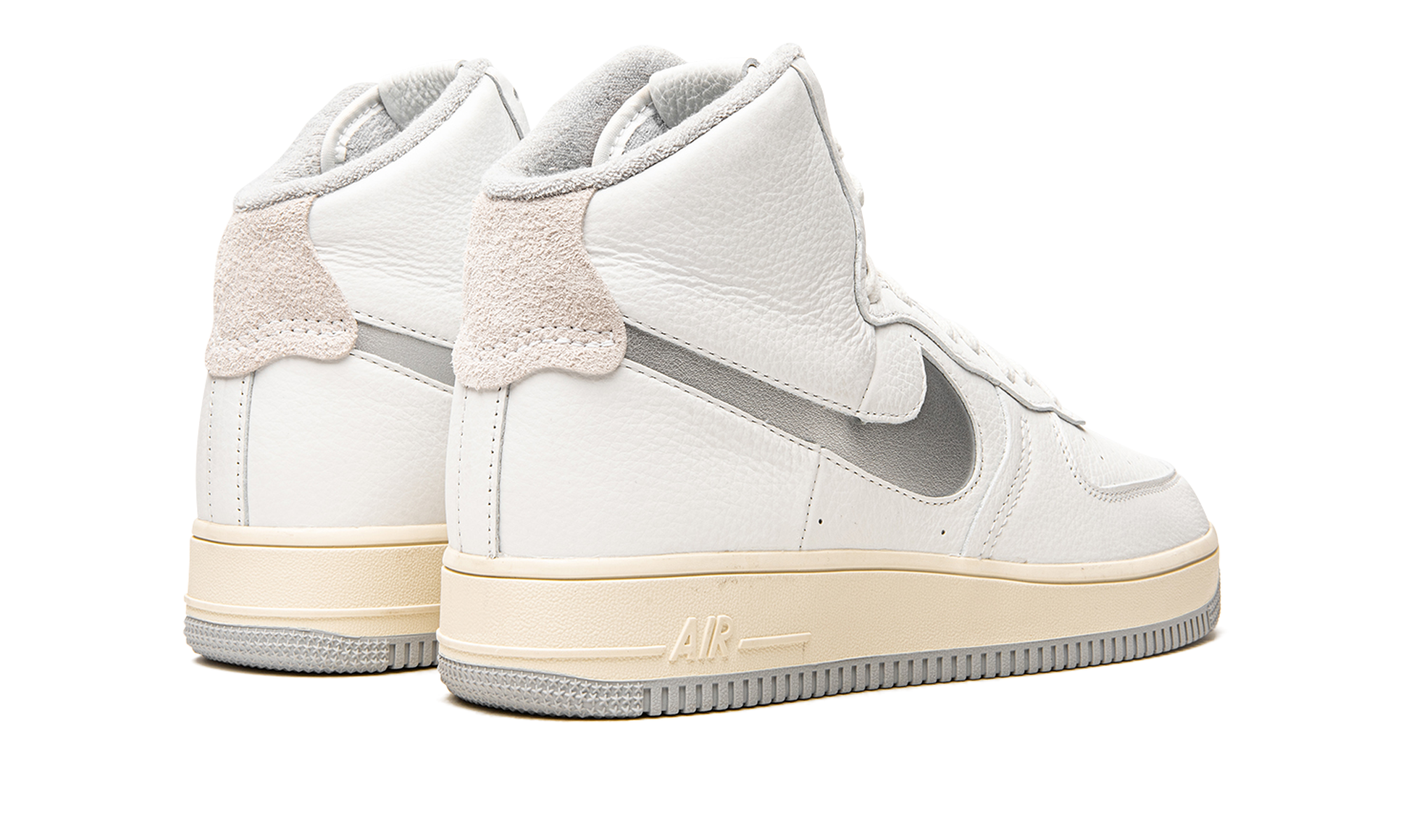 AIR FORCE 1 HIGH SCULPT MNS WMNS"White/ Silver" DC3590 101