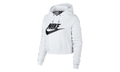 Sportswear Rally Cropped Hoodie WMNS"White" AQ9965 100