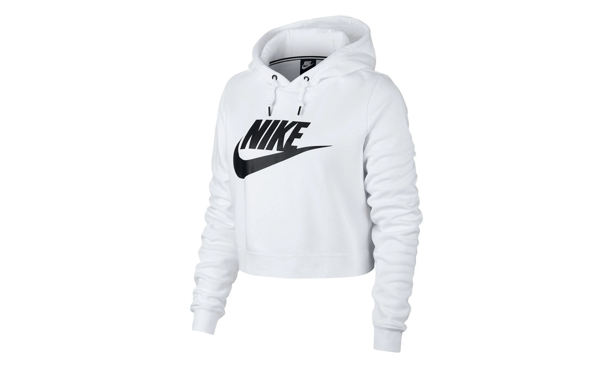 Sportswear Rally Cropped Hoodie WMNS"White" AQ9965 100