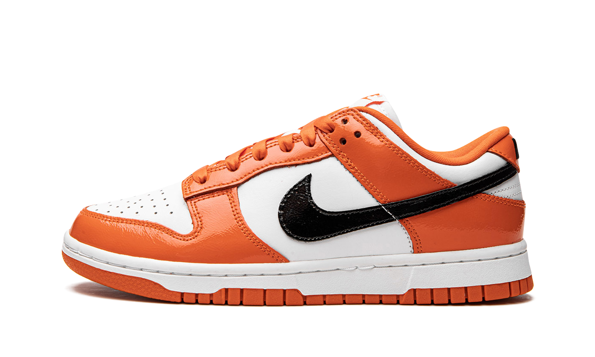 DUNK LO MNS WMNS"Orange/ Black Patent Leather" DJ9955 800
