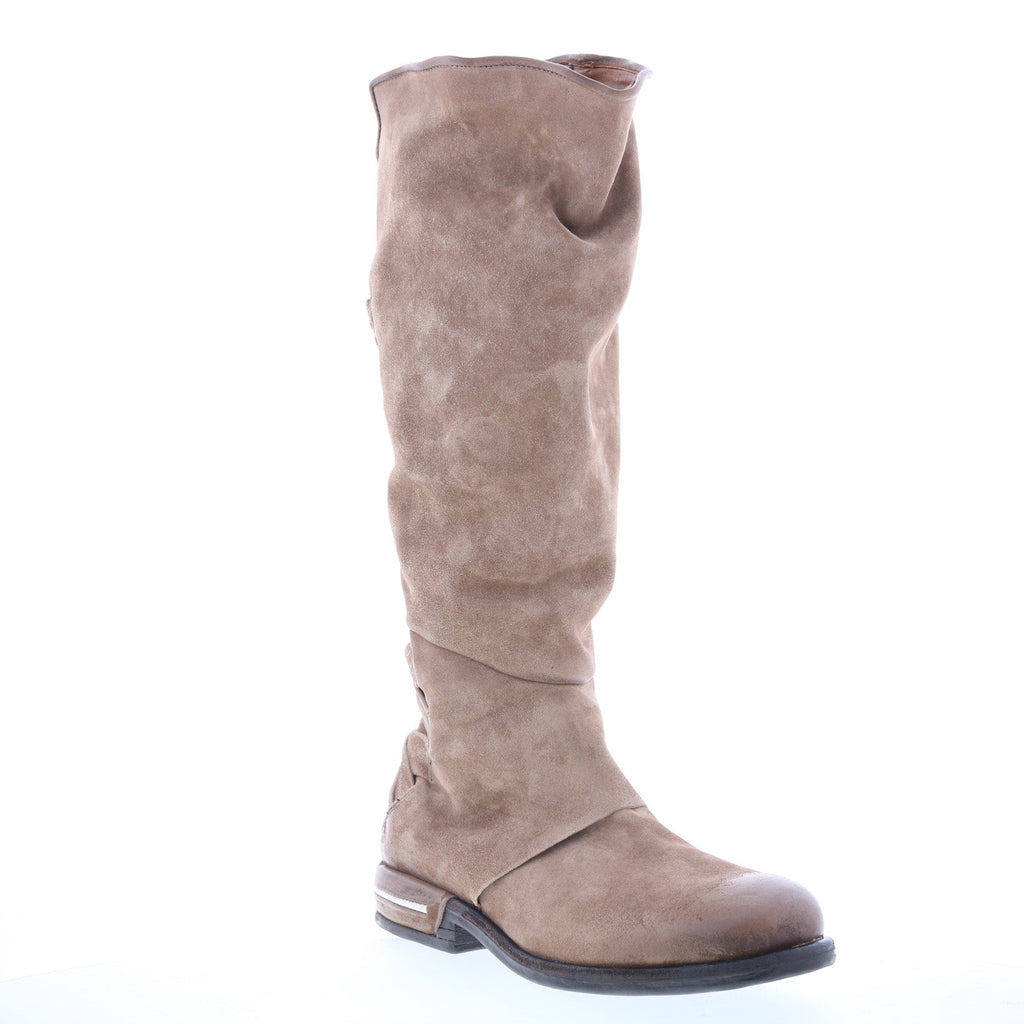Teagan Womens Brown Leather Zipper Casual Dress Boots