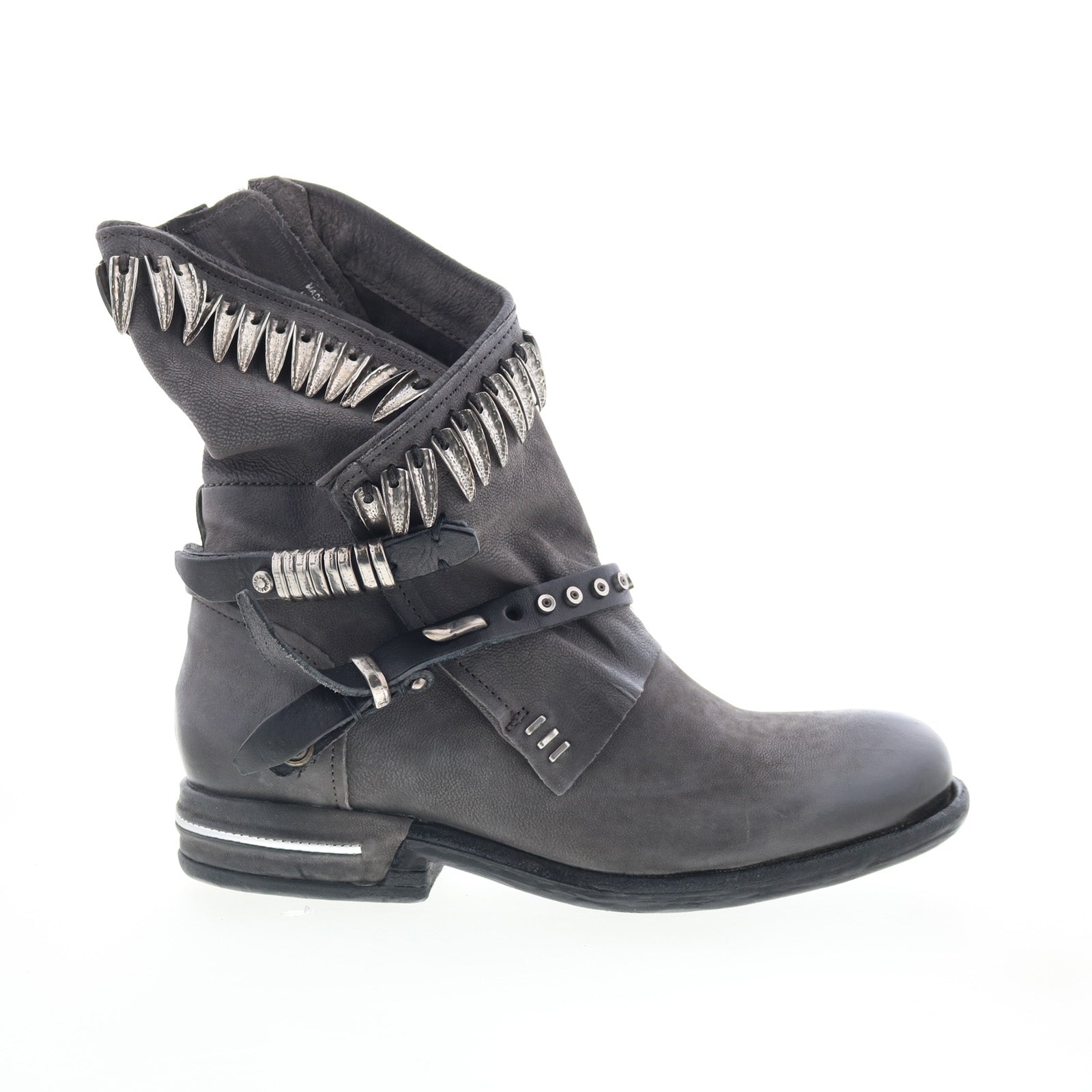 Torey Womens Black Leather Zipper Casual Dress Boots