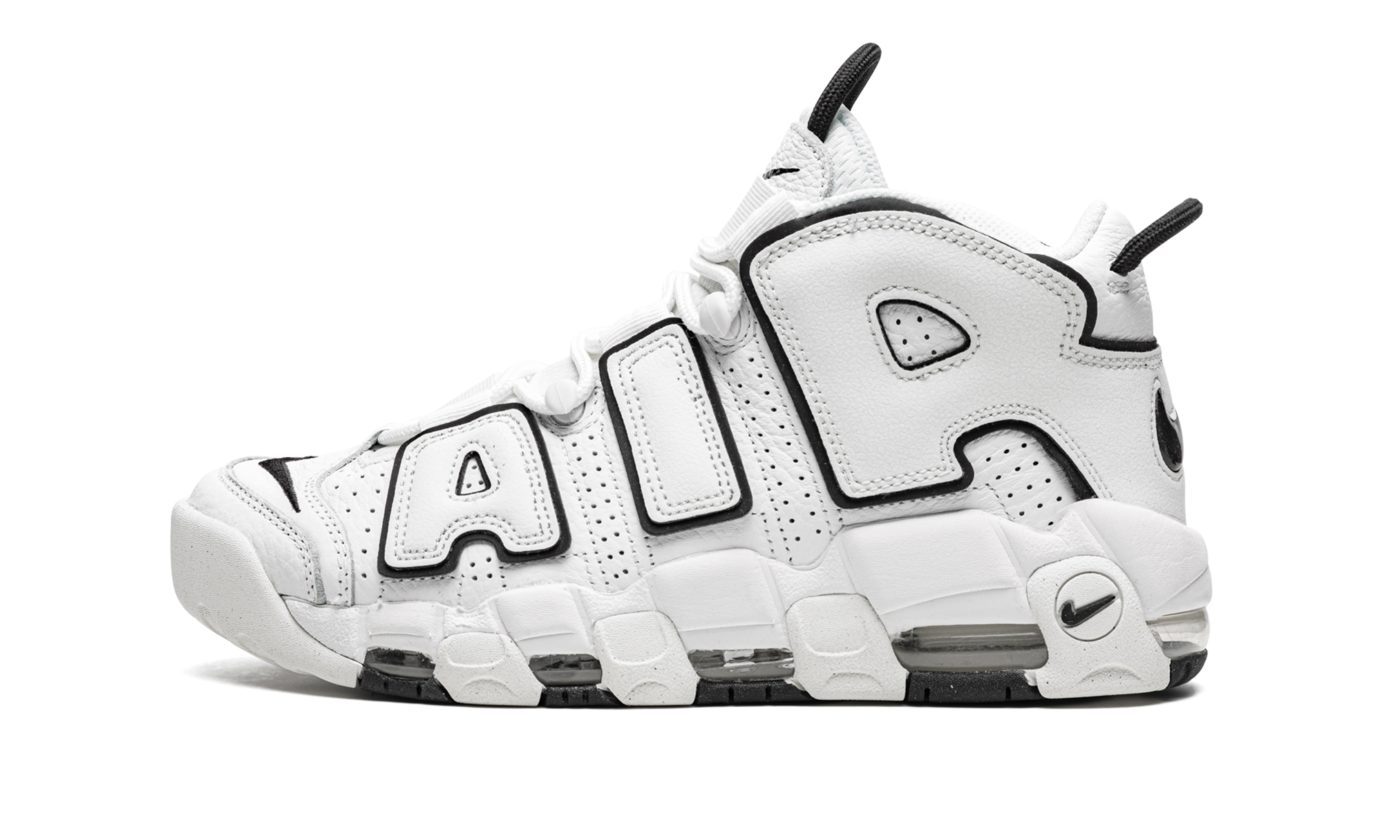 AIR MORE UPTEMPO MNS WMNS"White/ Black" DO6718 100