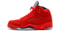 5 Retro "Red Suede" 136027 602