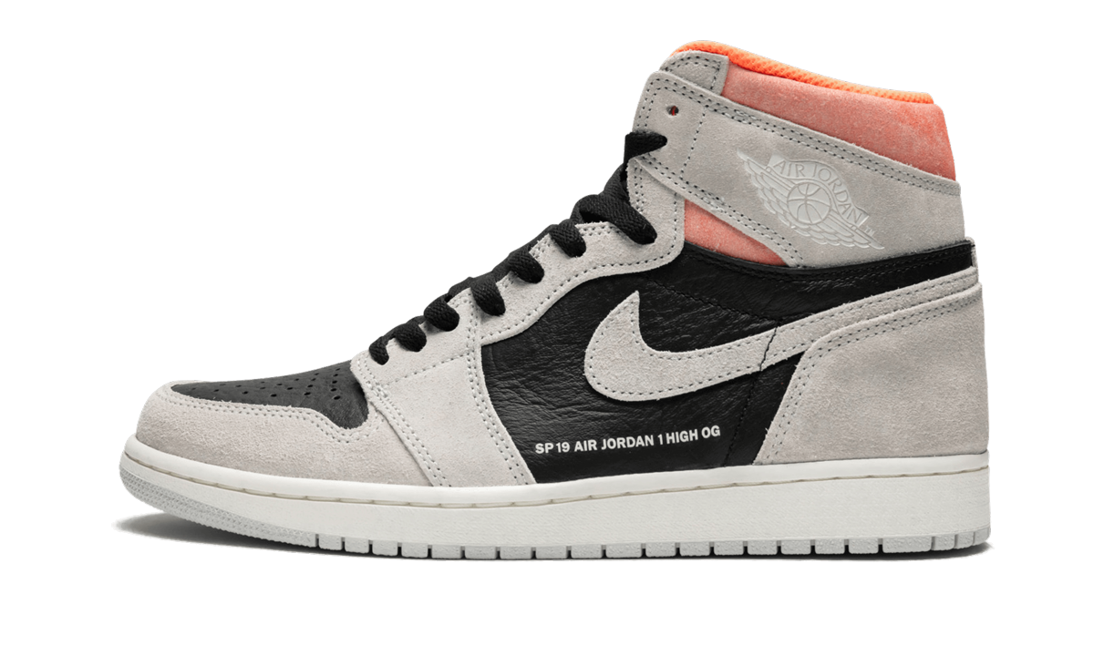 1 Retro High OG "Neutral Grey/Hyper Crimson" 555088 018