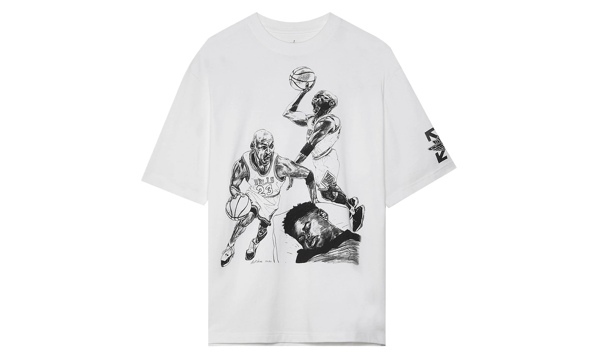T-Shirt "Off-White - White" DB4300 100