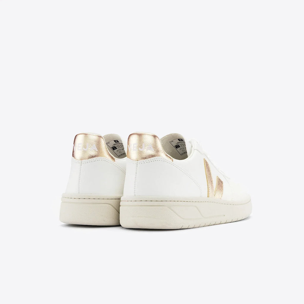 Women's V-10 Leather in White Platine