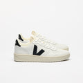 Men's V-10 Prime Leather in White Black