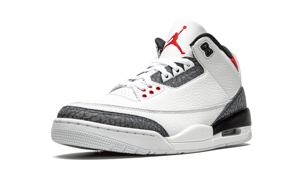 3 Retro SE DNM "Fire Red Denim" CZ6431 100