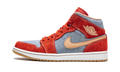 1 Mid SE "Denim Red Suede" DM4352 600