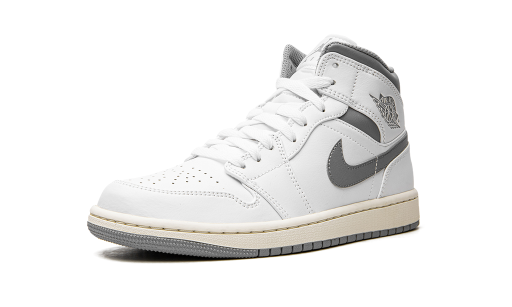 1 Mid "White / Stealth Grey" 554724 135