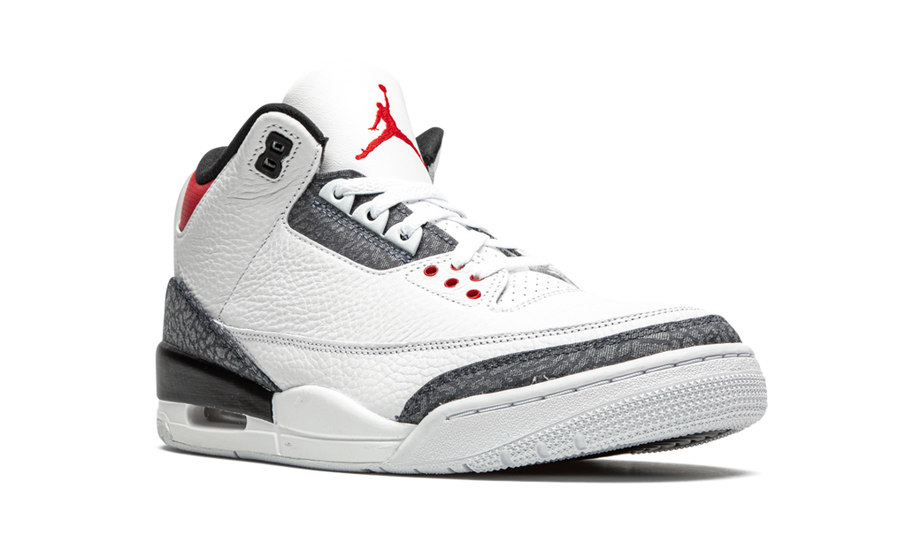 3 Retro SE DNM "Fire Red Denim" CZ6431 100