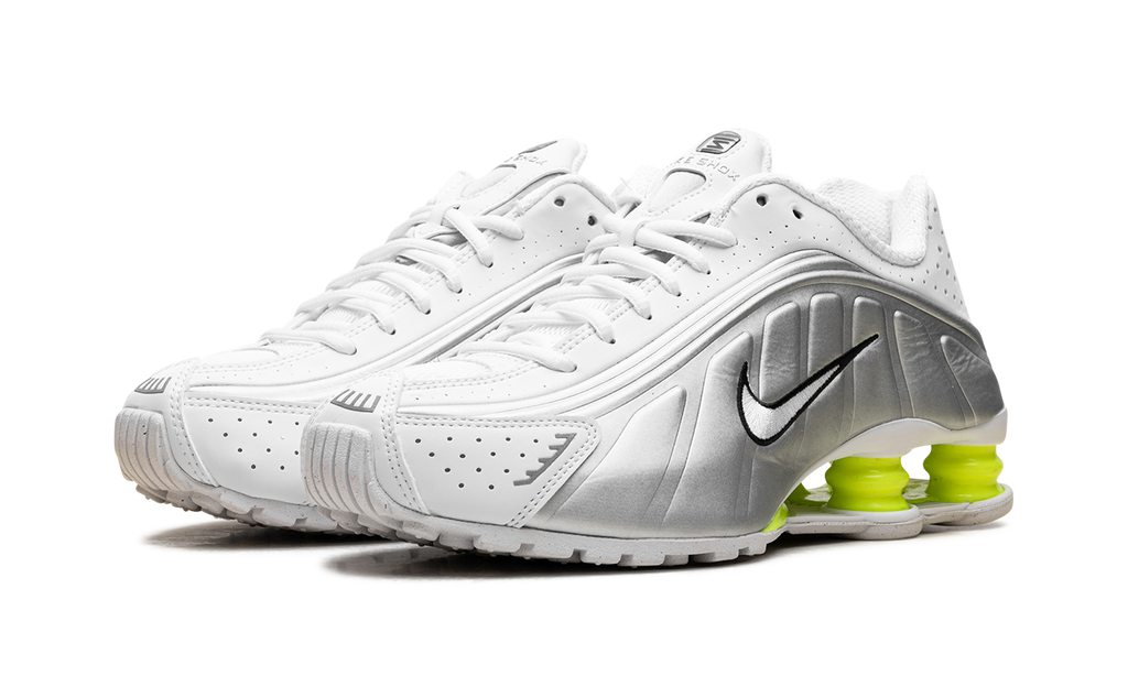 Shox R4 WMNS"White Metallic Silver Volt" AR3565 102