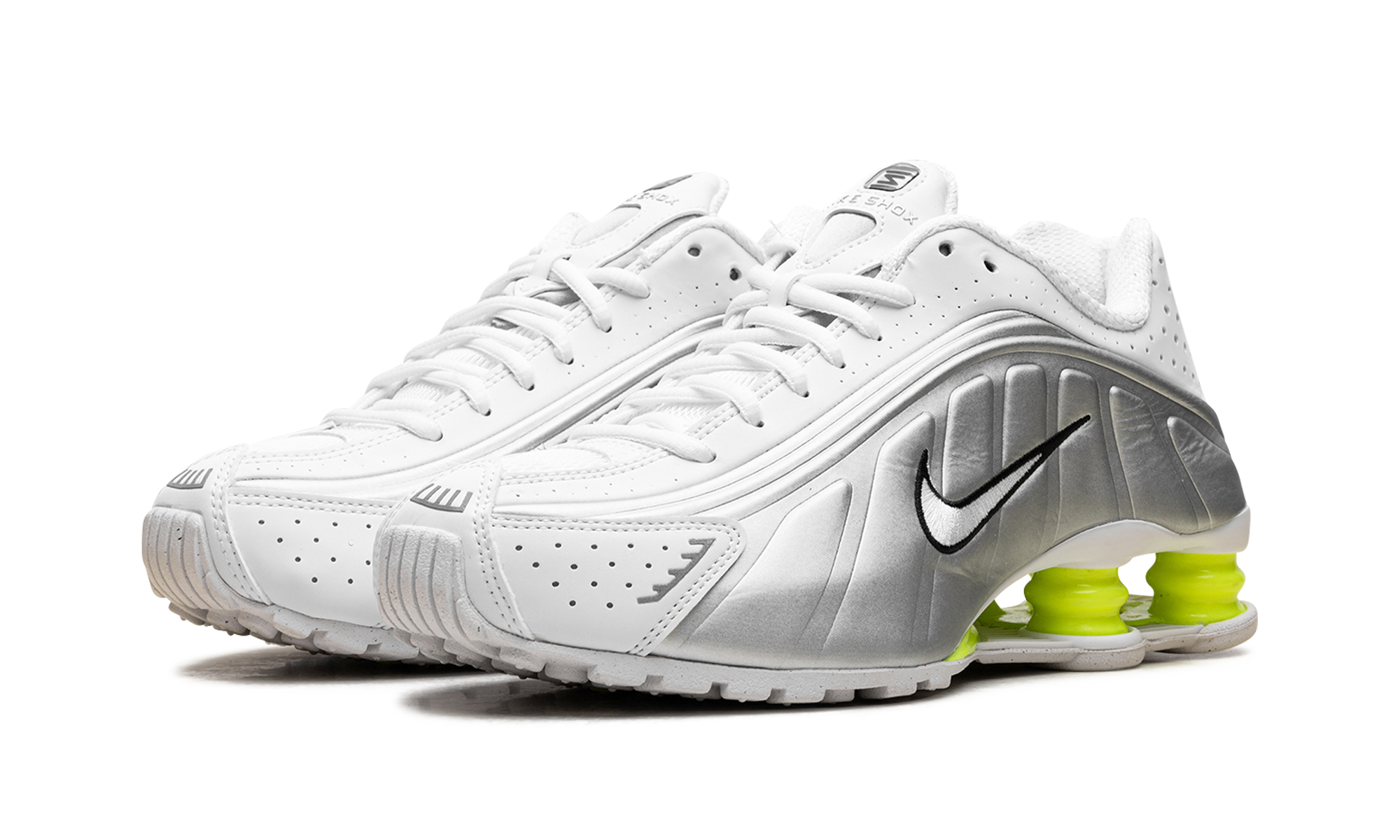 Shox R4 WMNS"White Metallic Silver Volt" AR3565 102
