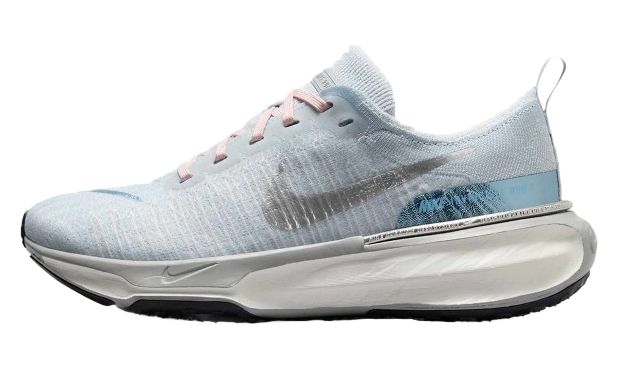 ZoomX Invincible Run 3 WMNS"Photon Dust Psychic Blue Sail Light Smoke Grey" DR2660 010