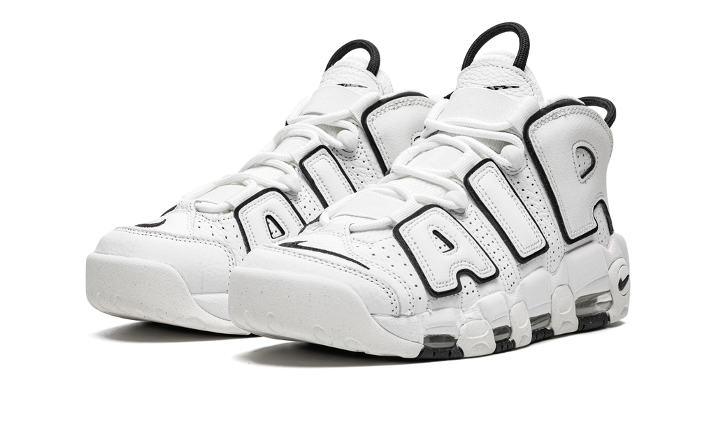 AIR MORE UPTEMPO MNS WMNS"White/ Black" DO6718 100