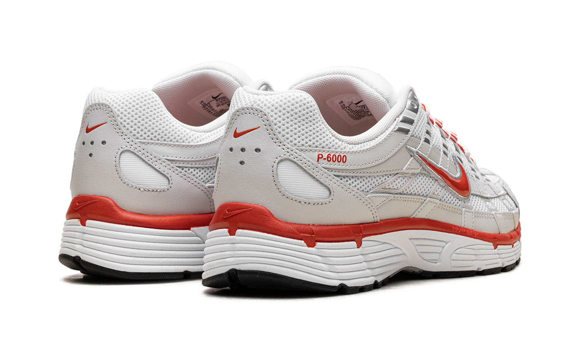 P-6000 Wmns"White Platinum Tint Black Picante Red" BV1021 107